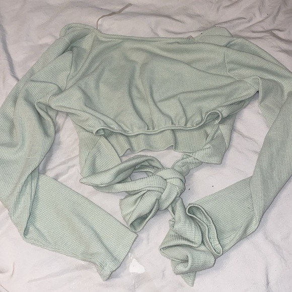 CROP TOP SHIRT - Picture 4 of 4